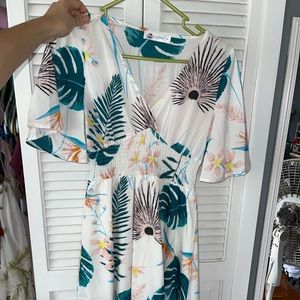 Tropical Mini Dress